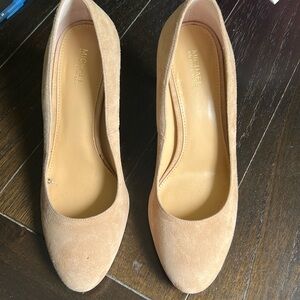 MICHAEL Michael Kors Tan Suede Heels